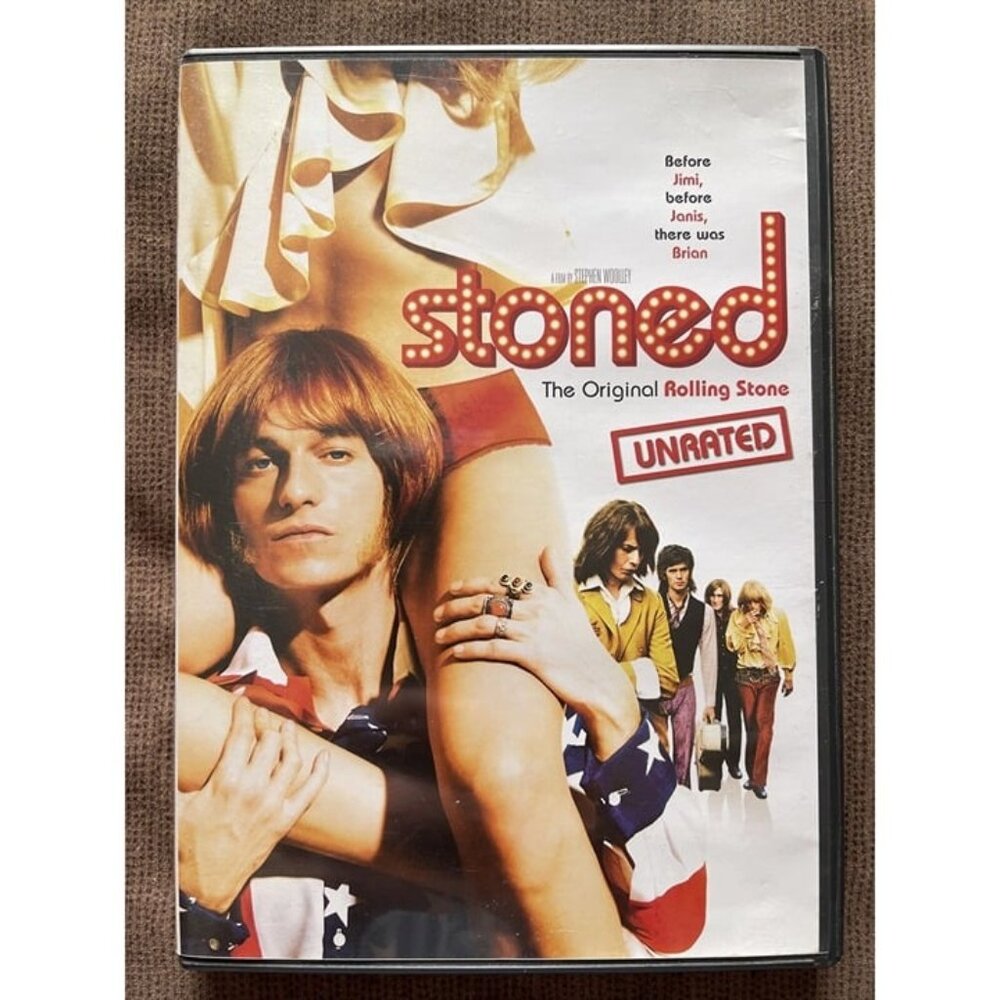Stoned - The Original Rolling Stone (DVD, unrated, 2005) w/chapter insert